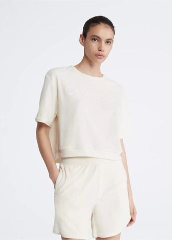 Молочна літня футболка Calvin Klein