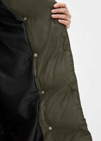Оливковая (хаки) зимняя куртка ZPB