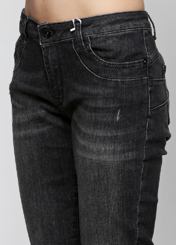 Серые демисезонные джинсы Rinascimento