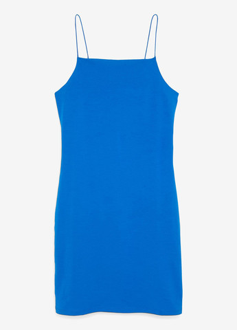 Синее кэжуал платье платье-майка Jennyfer однотонное
