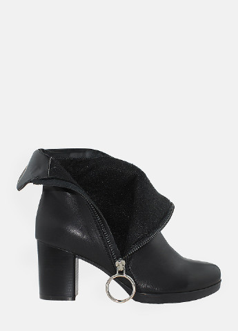 Осенние ботинки reб260 черный Eleni
