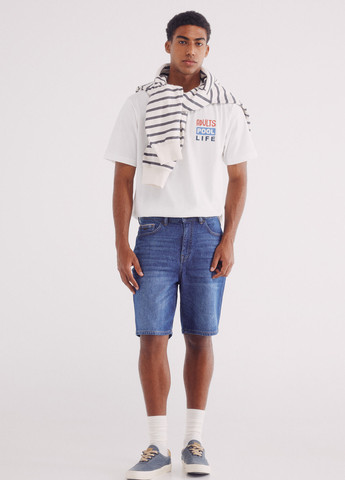 Біла футболка Springfield