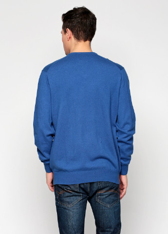 Синий демисезонный пуловер пуловер River Woods