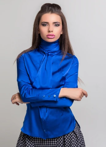 Синяя блуза Azuri