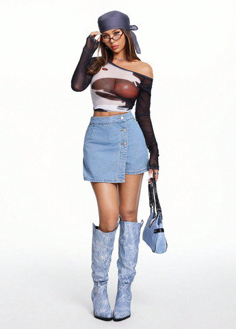 Спідниця-шорти SHEIN (365685321)