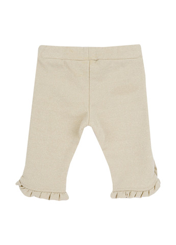 Бежевые кэжуал демисезонные клеш брюки Chicco