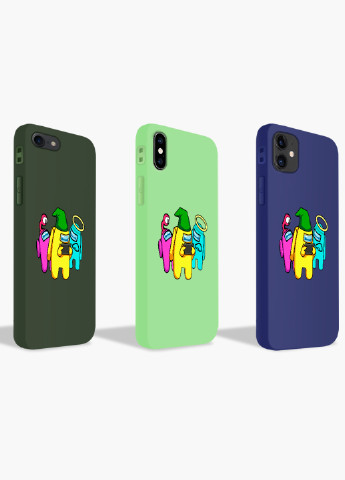 Чехол силиконовый Apple Iphone X Амонг Ас (Among Us) (6129-2418) MobiPrint (219566227)