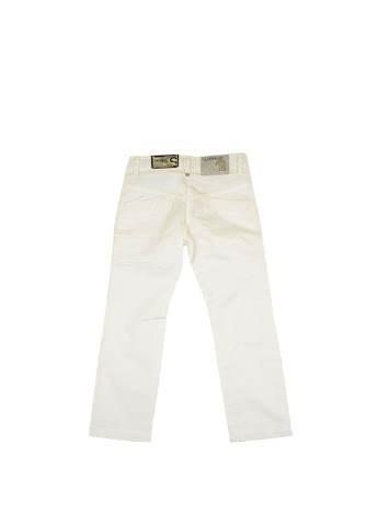 Белые джинсовые демисезонные брюки Sarabanda