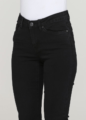 Черные демисезонные скинни джинсы Esmara