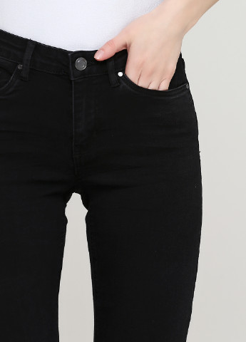 Черные демисезонные скинни джинсы Esmara