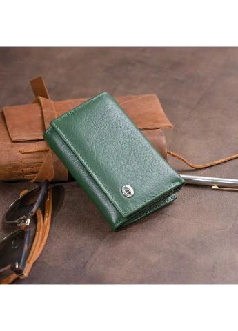 Жіночий шкіряний гаманець 12х7,5х2,5 см st leather (252133258)