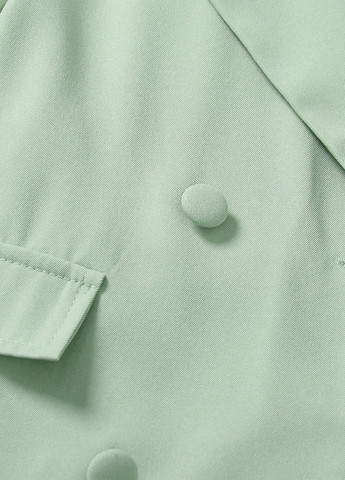 Світло-зелений літній костюм (піджак, шорти) з шортами SHEIN