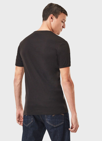 Чорна футболка G-Star Raw