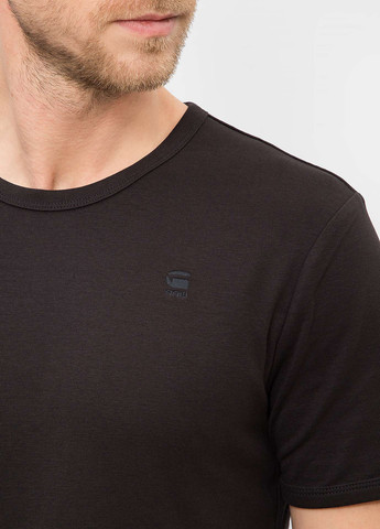Чорна футболка G-Star Raw