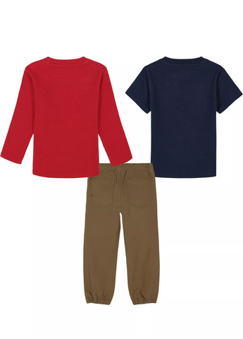 Комбінований демісезонний костюм (футболка, лонгслів, штани) брючний Tommy Hilfiger