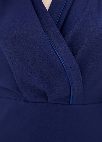 Синее кэжуал платье NUMERO 28