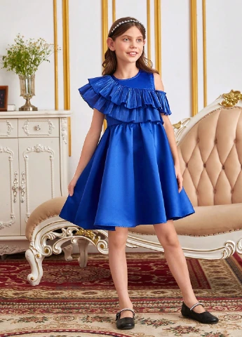 Синіти сукня SHEIN (316503654)