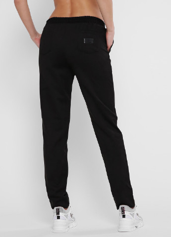 Черные кэжуал демисезонные брюки Art Style Leggings