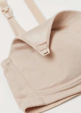Комбінований бюстгальтер для годуючих мам (2 шт.) H&M з кісточками бавовна