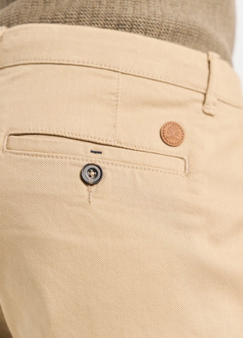 Бежевые кэжуал демисезонные чиносы брюки Springfield