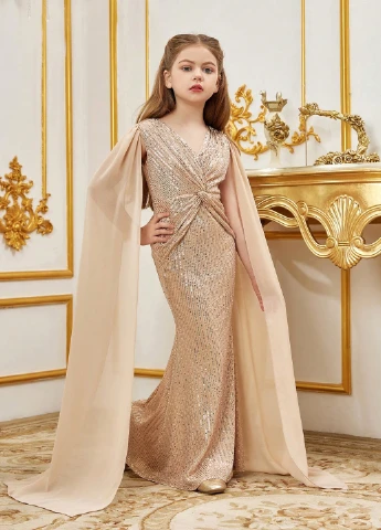 Светло-бежевое платье SHEIN (329841223)