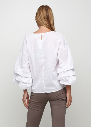 Белая демисезонная блуза Rick Cardona