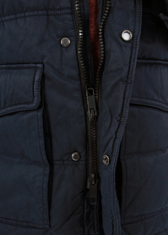 Темно-синя зимня куртка Antony Morato