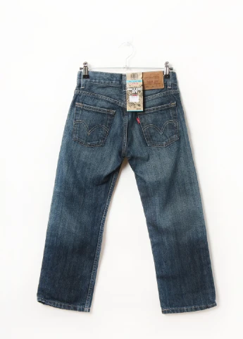 Синие демисезонные джинсы Levi's
