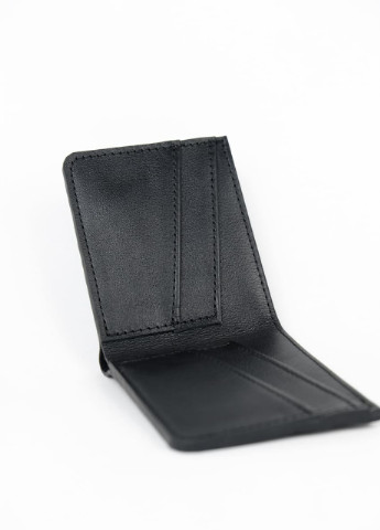 Кожаный бумажник кошелек бифолд Jet черный Kozhanty (252316676)