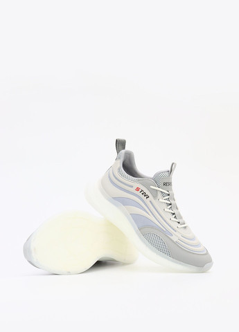 Светло-серые демисезонные кроссовки Respect
