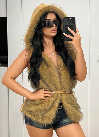 Полушубок SHEIN (346914558)