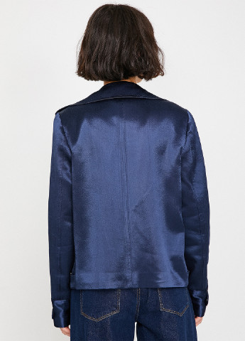 Темно-синяя демисезонная куртка KOTON