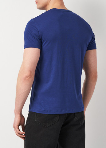 Синяя футболка Armani Exchange