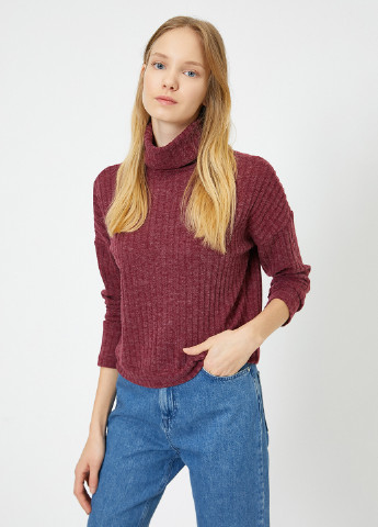 Пурпурный демисезонный свитер KOTON