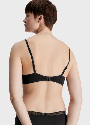Чорний бюстгальтер Calvin Klein без кісточок поліамід