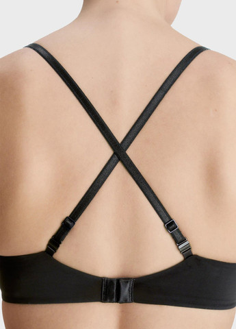 Чорний бюстгальтер Calvin Klein без кісточок поліамід