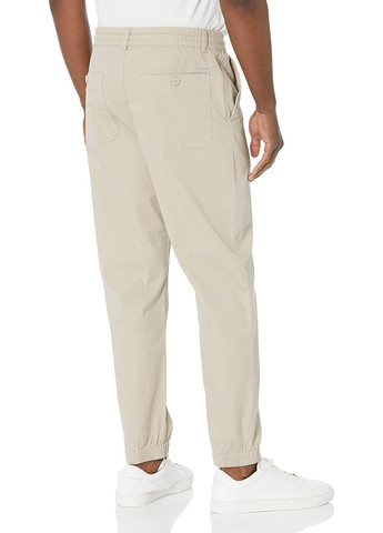 Светло-серые кэжуал демисезонные джоггеры брюки Armani Exchange
