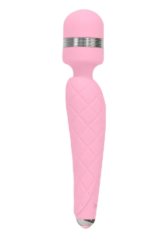 Розкішний вібромасажер - Cheeky Pink з кристалом Swarovsky, плавне підвищення потужності Pillow Talk (254551117)