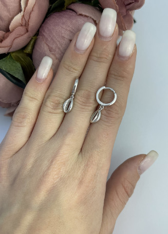 Сережки Silver Flame (251264451)