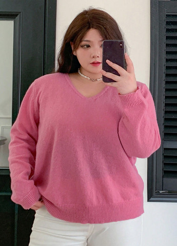 Ліловий демісезонний джемпер пуловер Dazy