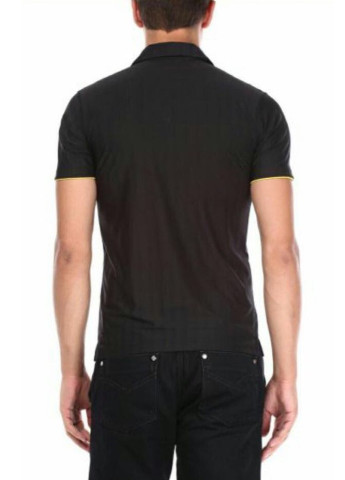 Черная футболка-поло мужское для мужчин Nike с абстрактным узором
