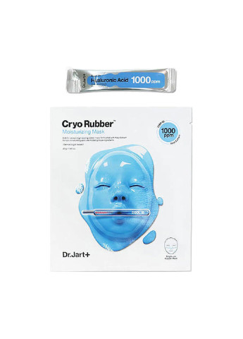 Глубокоувлажняющая маска с гиалуроновой кислотой Cryo Rubber with Moisturizing Hyaluronic Acid (4г+40г) Dr. Jart (252906100)
