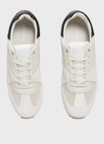 Белые всесезонные кроссовки Calvin Klein