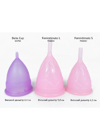 Менструальна чаша Eve Cup розмір L, діаметр 3,8 см, для рясних виділень Femintimate (254151574)