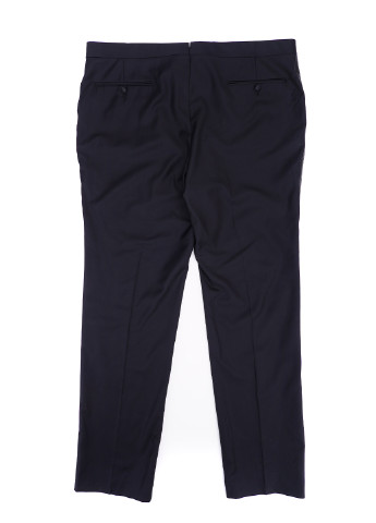 Черные кэжуал демисезонные классические брюки Suitsupply