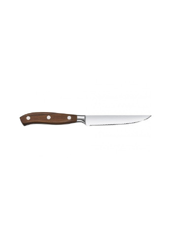 Набір ножів Grand Maitre Steak Set 12см Serrated Wood (7.7240.2W) Victorinox коричневий,