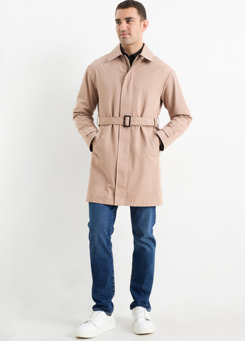 Плащ C&A макінтош на блискавці прямий (362192737)