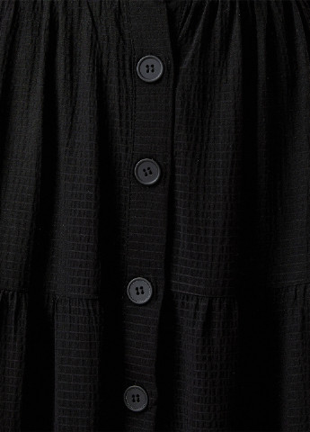 Черная кэжуал юбка KOTON клешированная