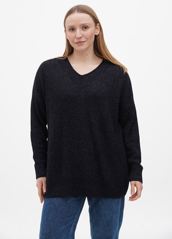 Темно-синий демисезонный пуловер пуловер Comma