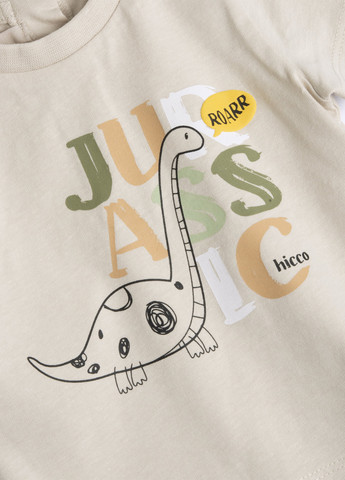 Бежева літня футболка Chicco